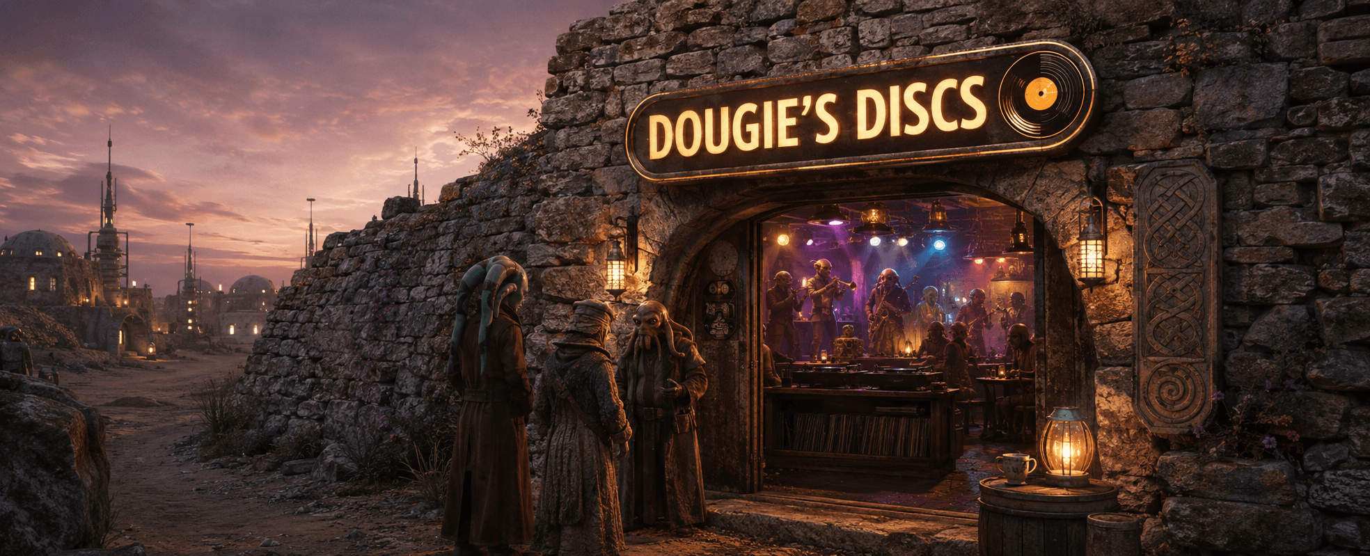Dougie's Discs vinyl record shop preview